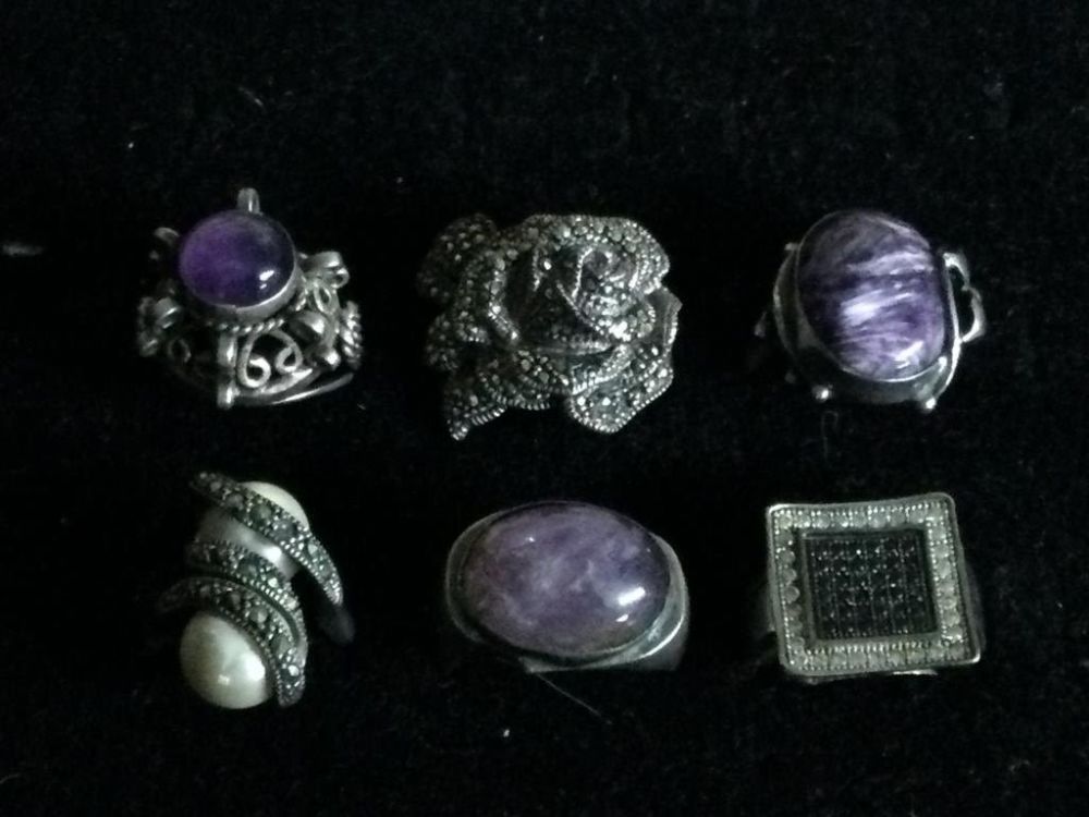 Lot 267: Sterling Rings