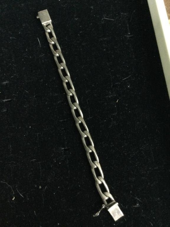 Lot 269: Sterling Bracelet
