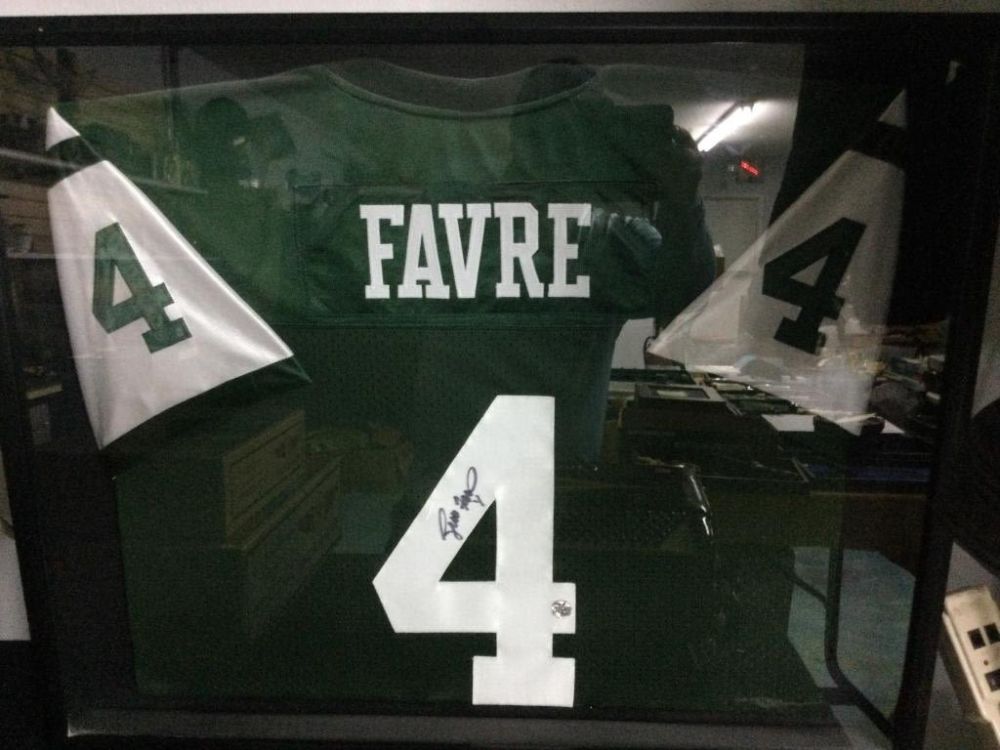 Lot 274: Signed Favre Jersey COA