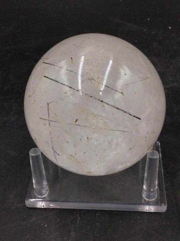 Lot 298: Rutilated Quartz Ball