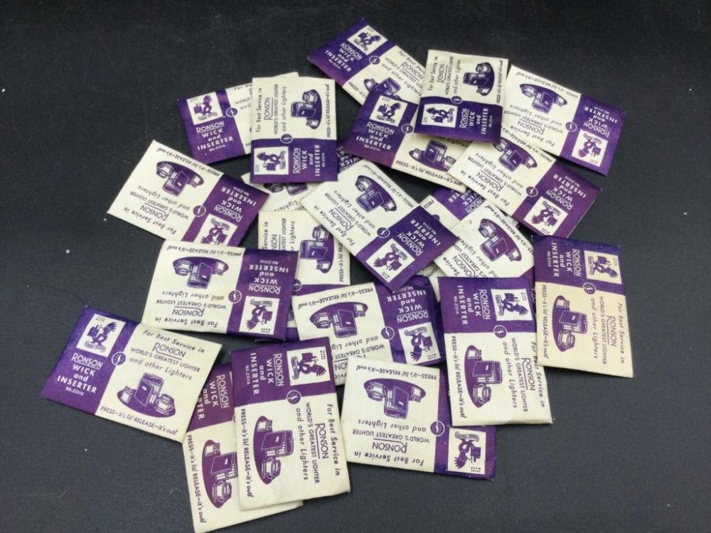 Lot 300: Vintage Ronson Inserts & Wicks