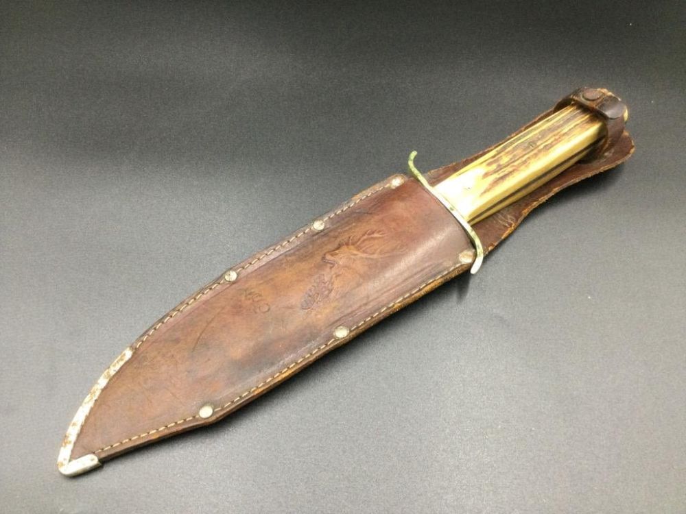 Lot 11: Original Bowie Knife Solingen Germany C1950's