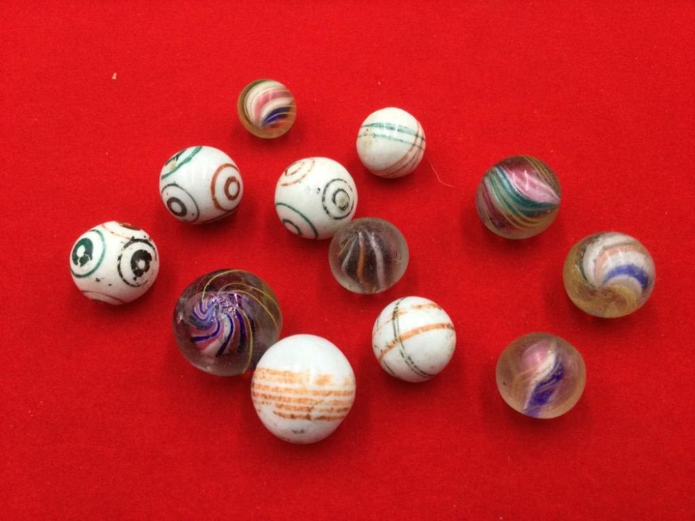 Lot 23: Antique Marbles