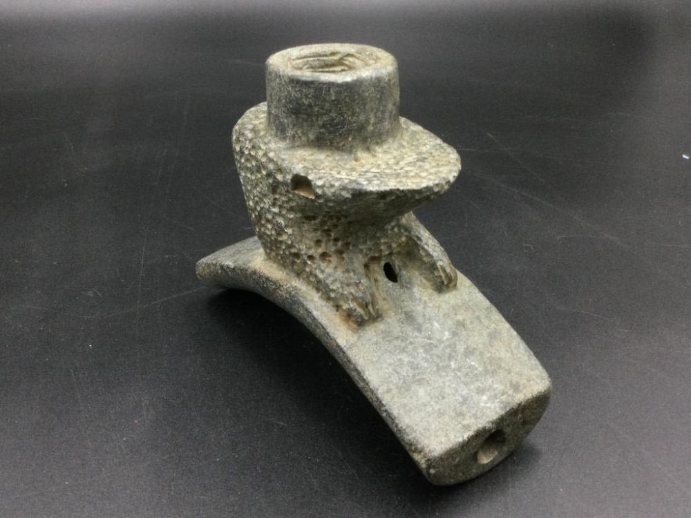 Lot 69: Carved Stone Pipe