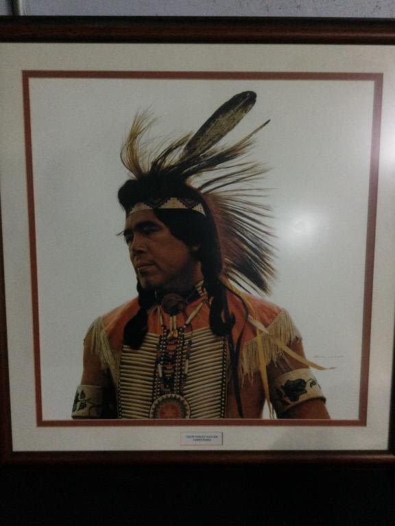 Lot 90: Navajo Lithograph "James Bama"