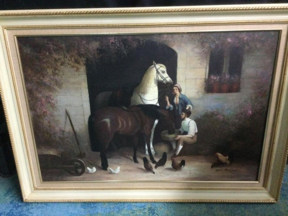 Lot 113: Ken Houston OIl Paintings