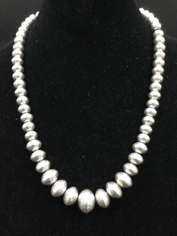 Lot 136: Navajo Beaded Necklace