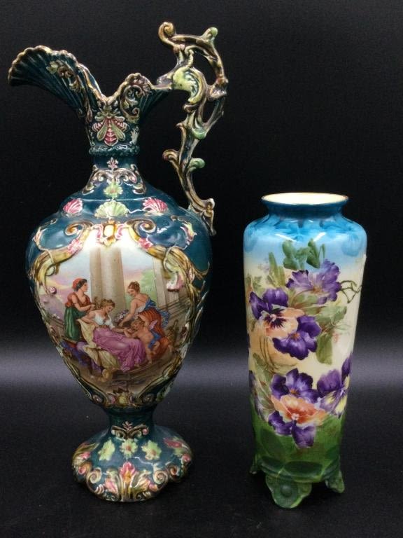 Lot 162: Vintage Porcelain Vases