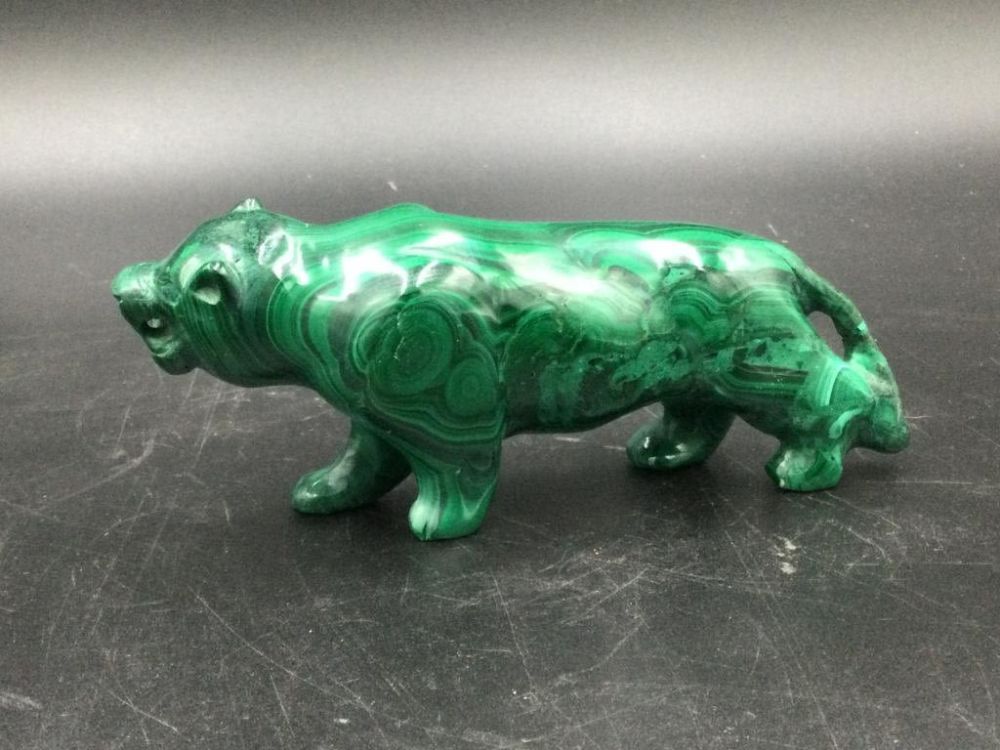 Lot 168: Malachite Tiger