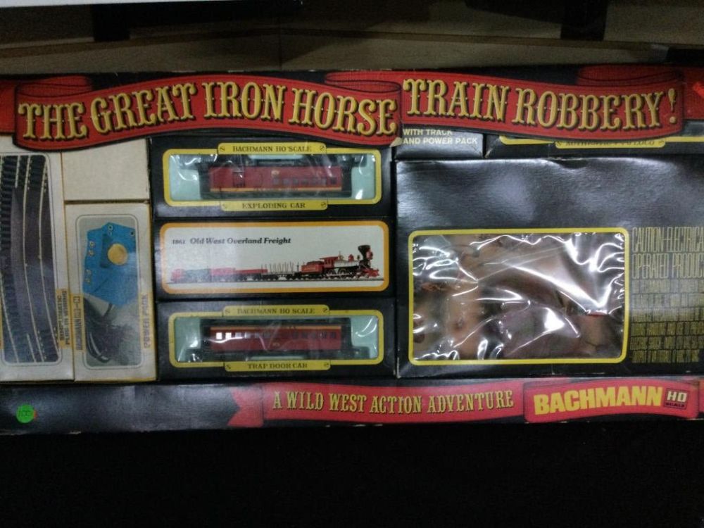 Lot 177: Bachman "The Great Iron Horse Train Robbery"