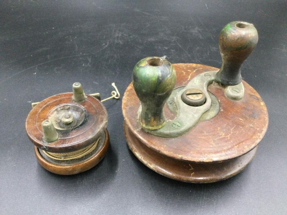 Lot 191: Antique Fishing Reels