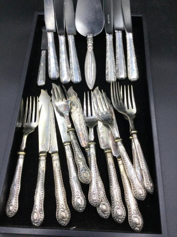 Lot 197: Sterling Flatware