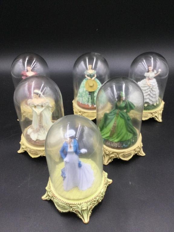 Lot 205: Gone with the Wind Scarlett Figurines
