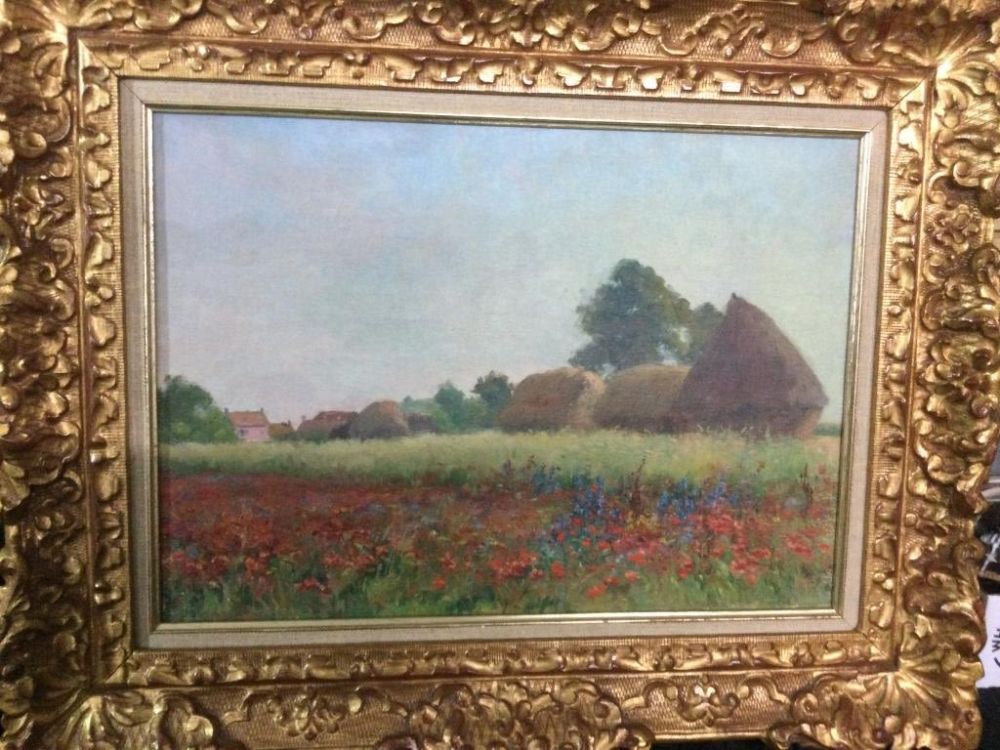 Lot 225: Maurice Dainville Oil Painting