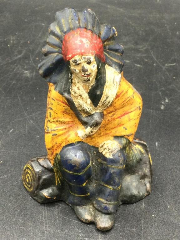 Lot 232: Vintage Cast Iron Bank