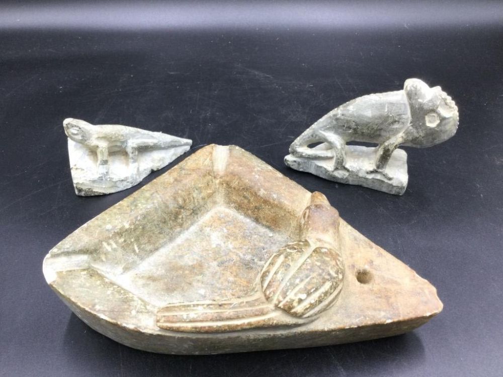 Lot 261: Vintage Alaskan Soapstone
