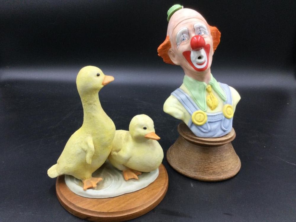 Lot 275: Edward J Rohm Statues