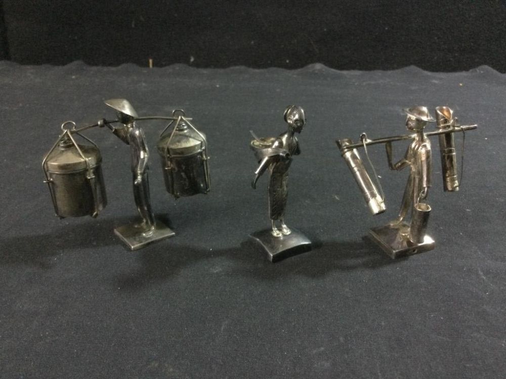 Lot 38: Silver Figures