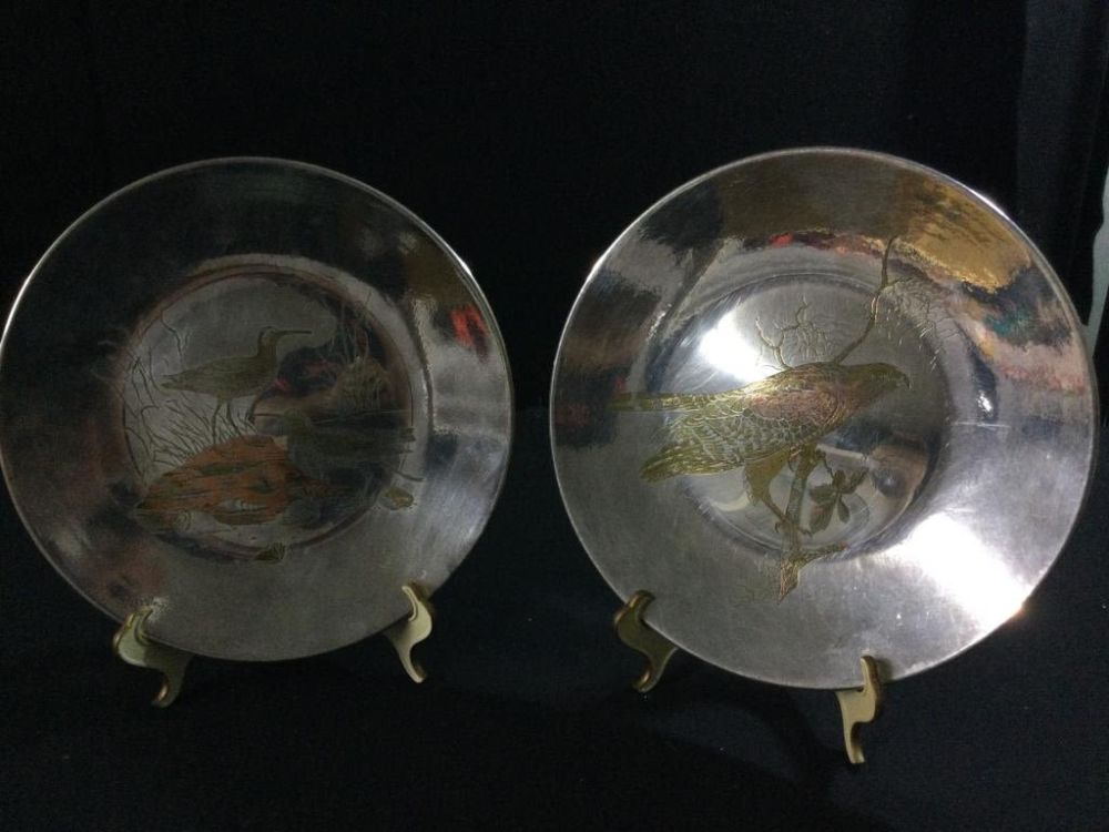 Lot 44: Reed & Barton Audubon Collection