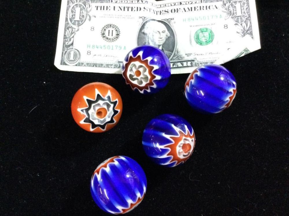 Lot 53: Chevron Beads "Large"