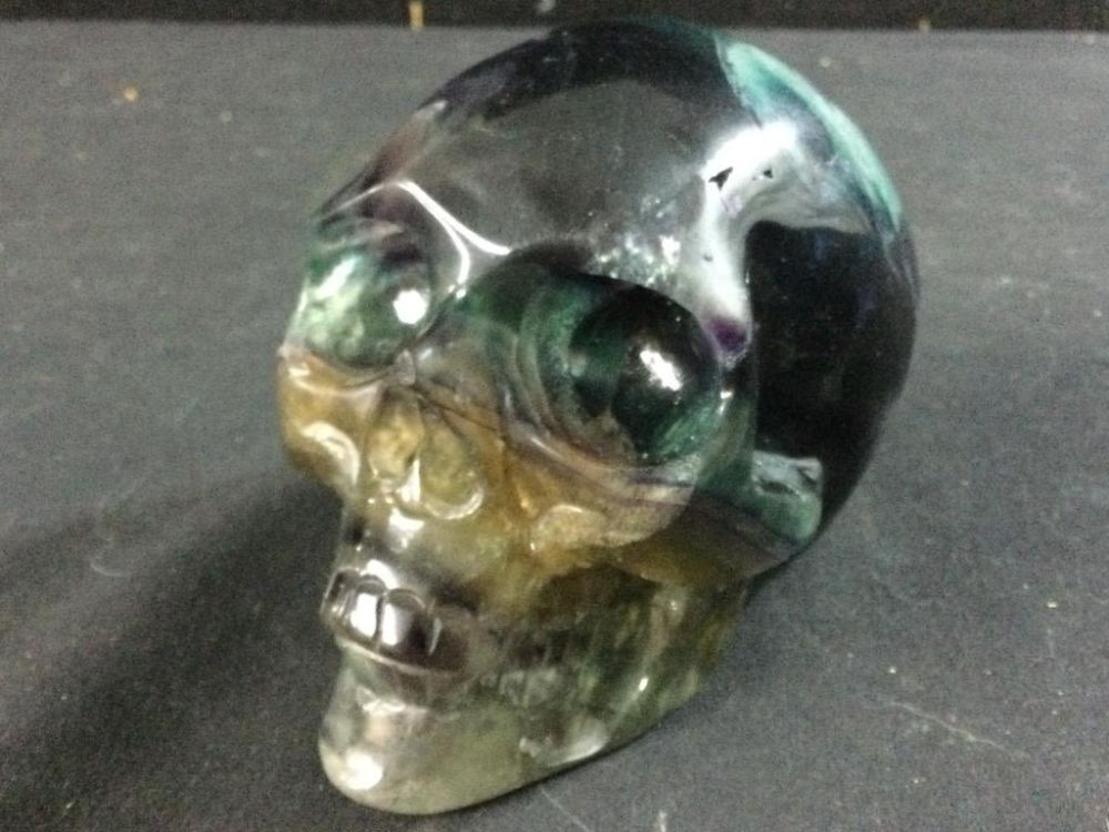 Lot 97: Large Carved Skull