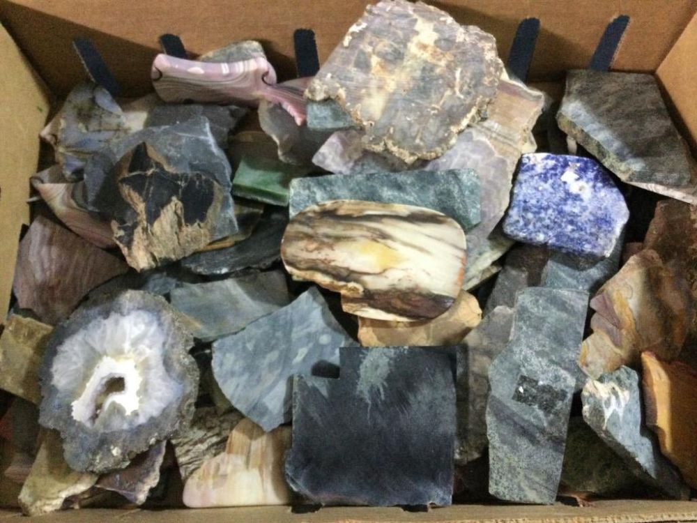 Lot 104: Sliced Rocks