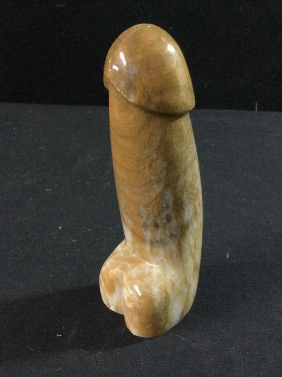 Lot 123: Carved Stone Phallus