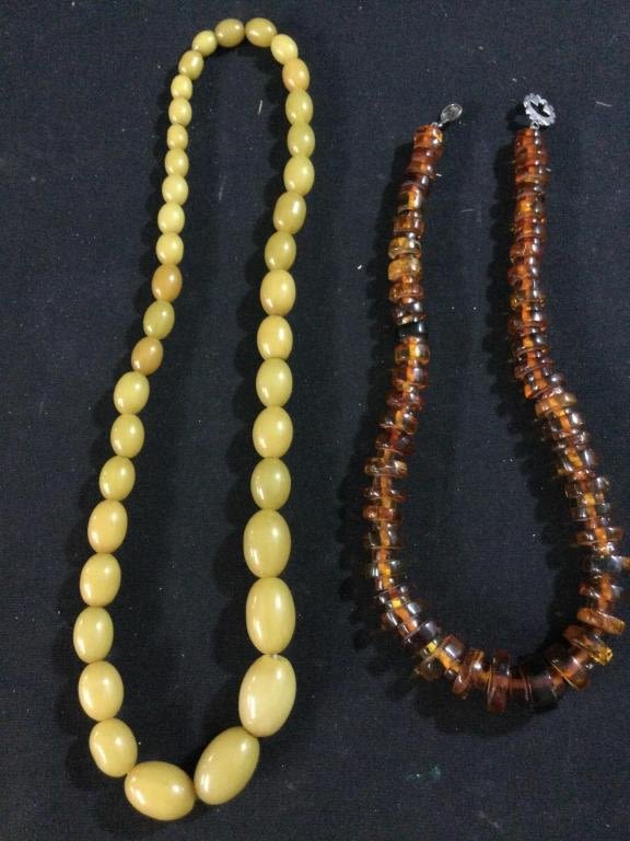 Lot 136: Amber And Bakelite