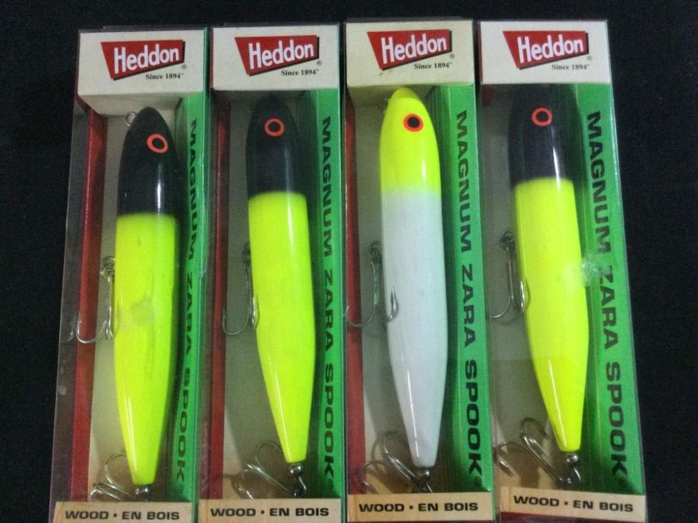 Lot 147: Original Heddon Wood Magnums