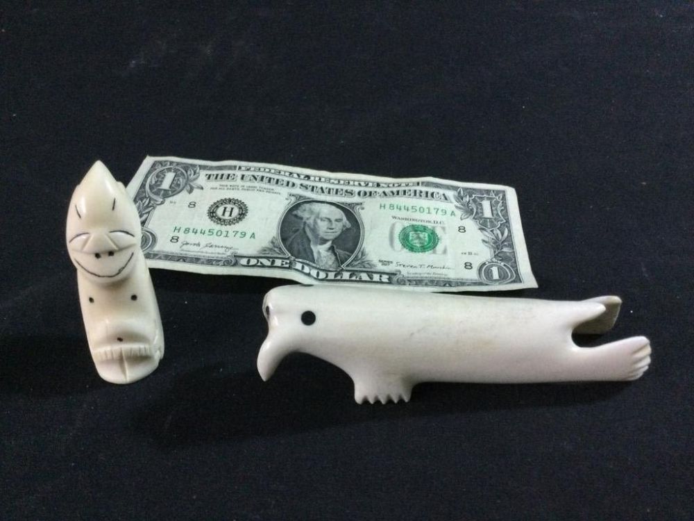 Lot 169: Carved Alaskan Pieces