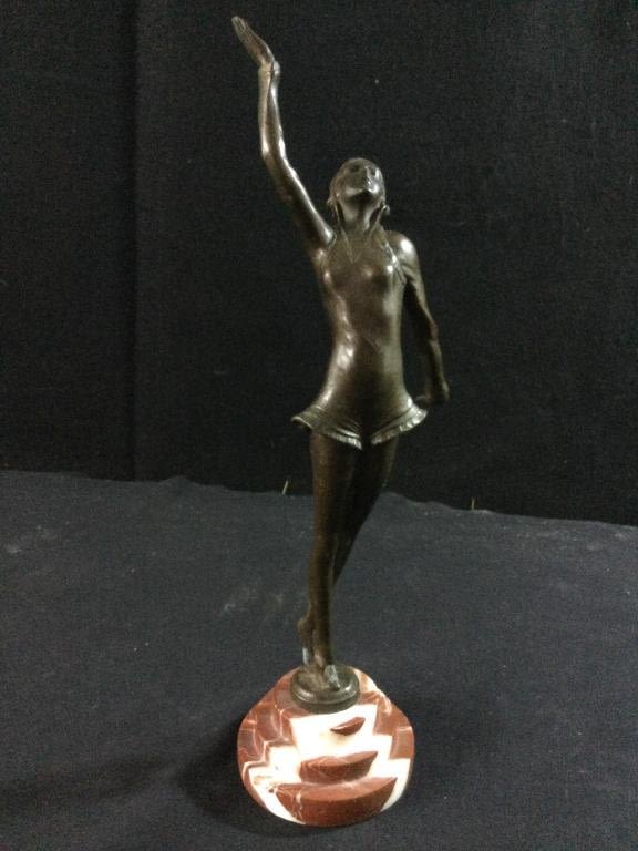 Lot 171: Bronze Statue