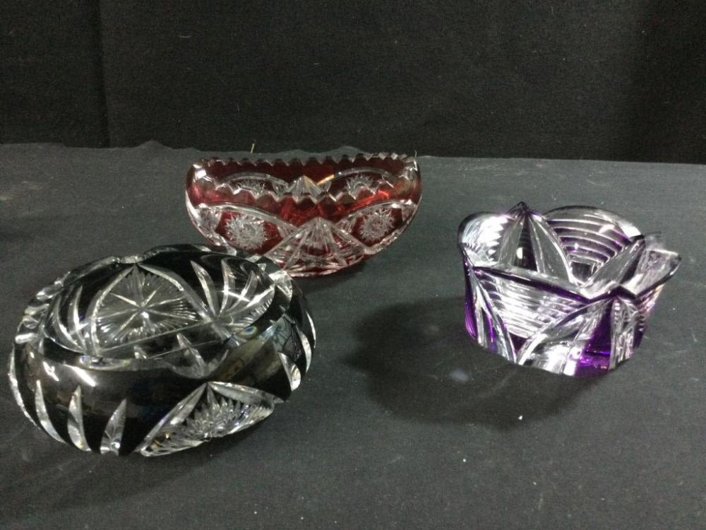Lot 174: Bohemian Glass