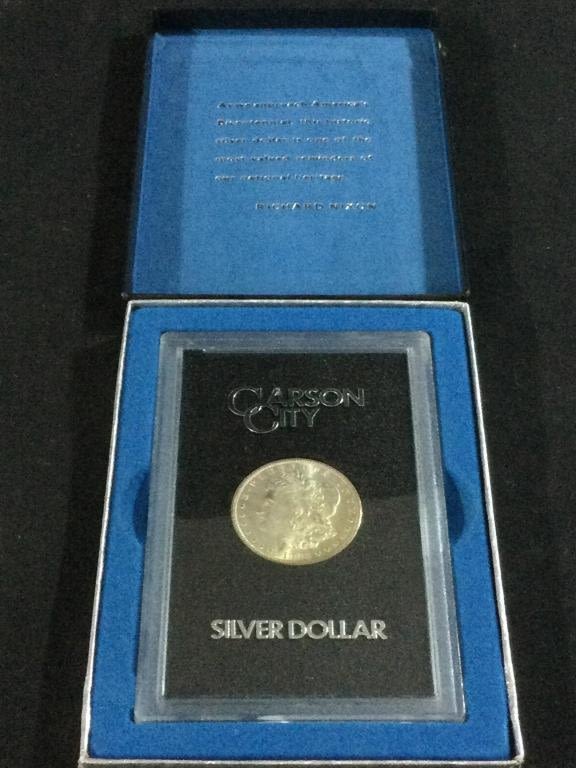 Lot 175: Morgan CC Silver Dollar