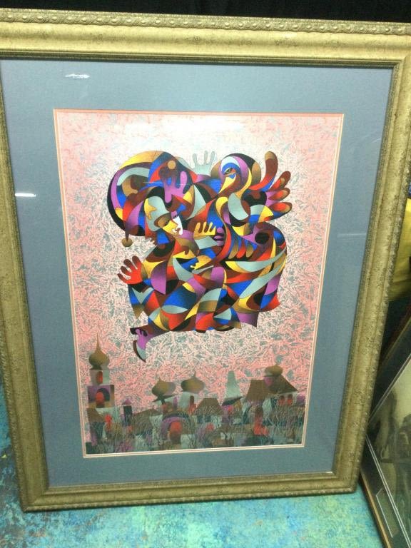 Lot 190: Anatole Krasnyansky "Fly Over the City II"