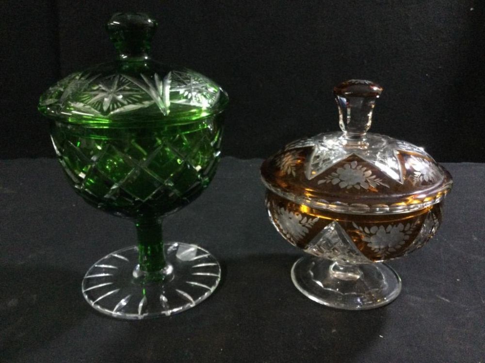 Lot 196: Bohemian Glass
