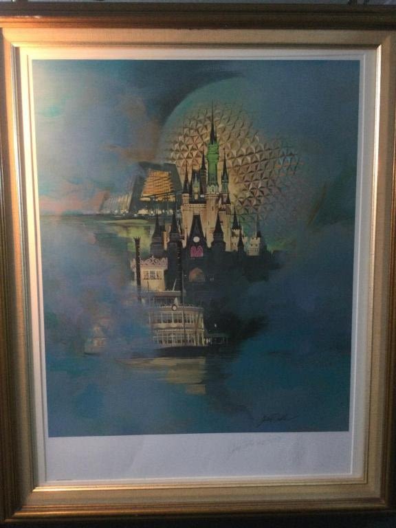 Lot 237: Disney Litho "Magical Dreams"