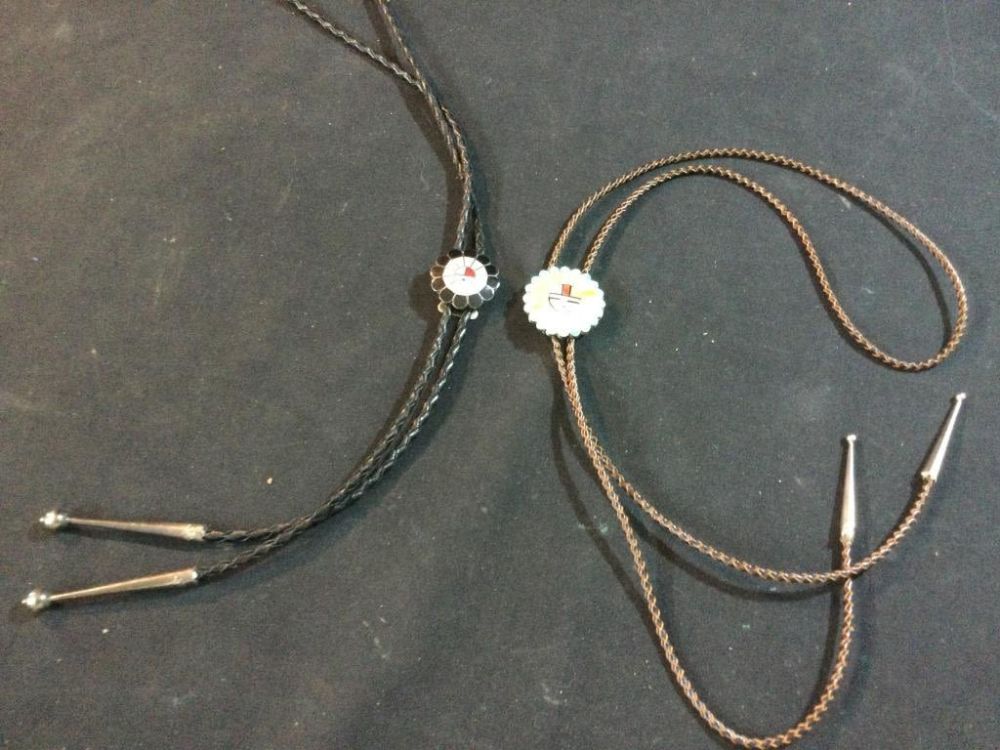 Lot 249: Zuni Bolos