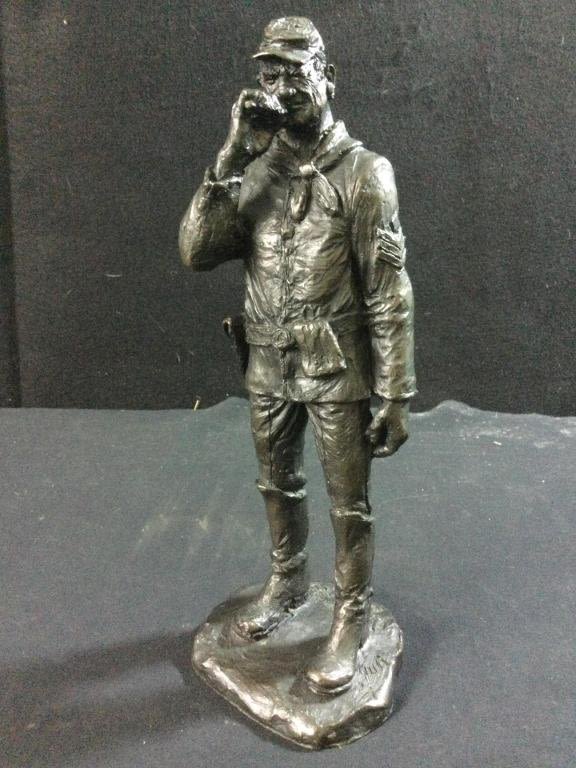 Lot 259: Bronze Soldier "Michael Garmin" LE