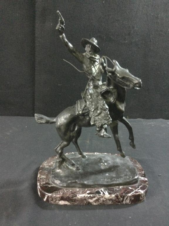 Lot 263: Bronze Statue