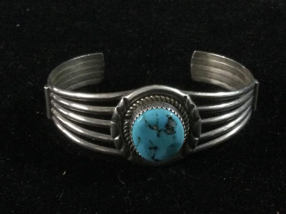 Lot 272: Native American Cuff Bracelet
