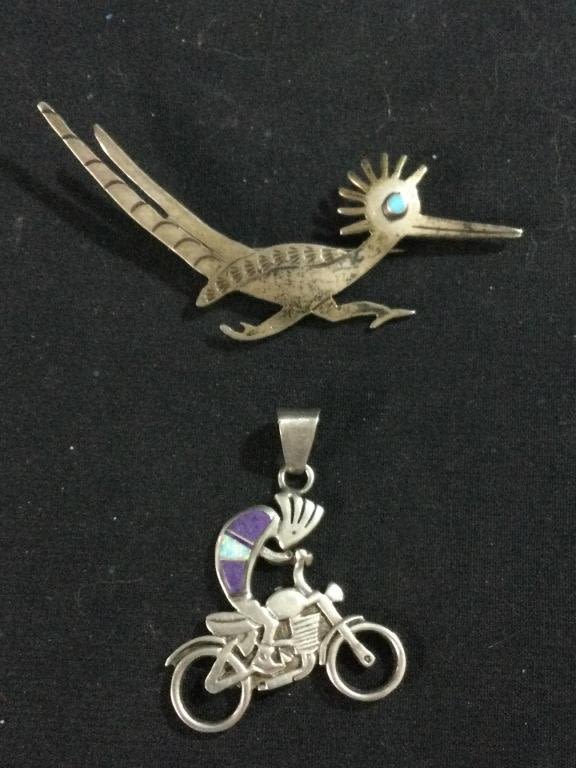 Lot 276: Silver Pendants