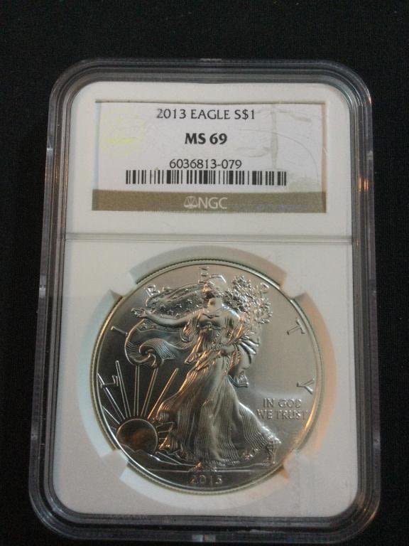 Lot 280: 2013 Silver Eagle