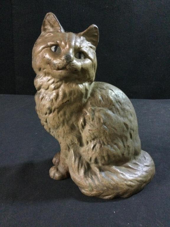 Lot 30: Cast Iron Cat Door Stop