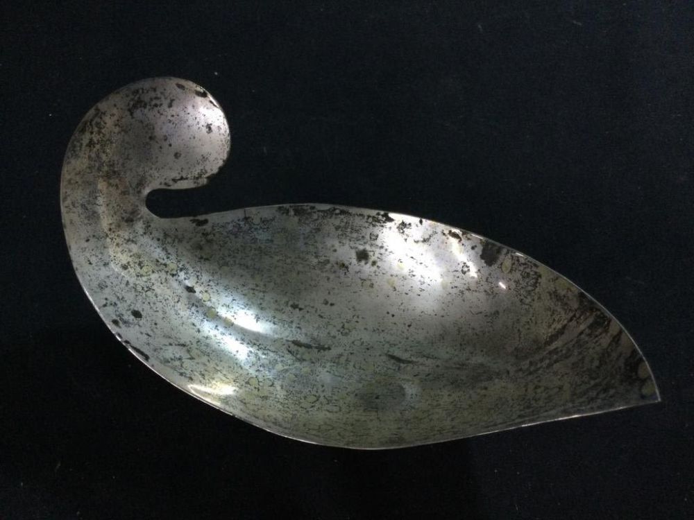 Lot 33: Sterling Signed Dish