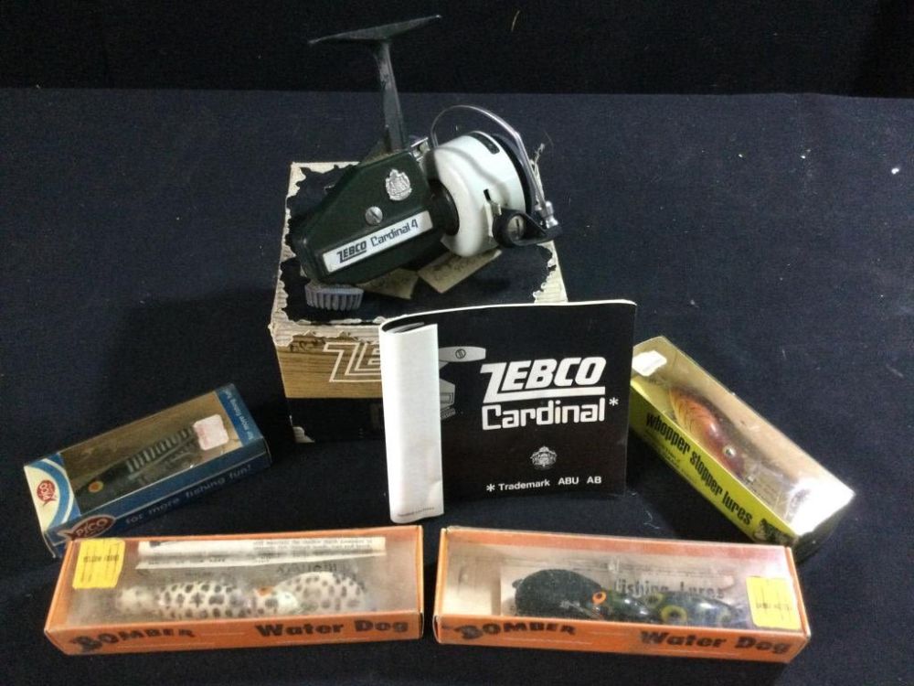 Lot 53: Vintage Fishing Items