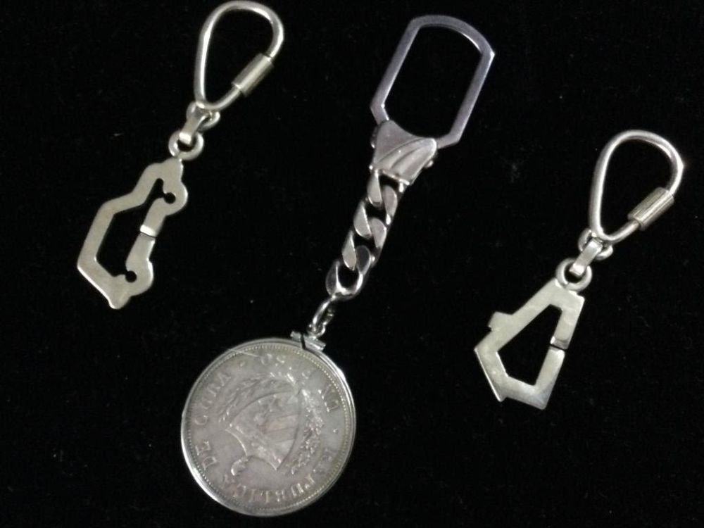 Lot 69: Silver Key Chains