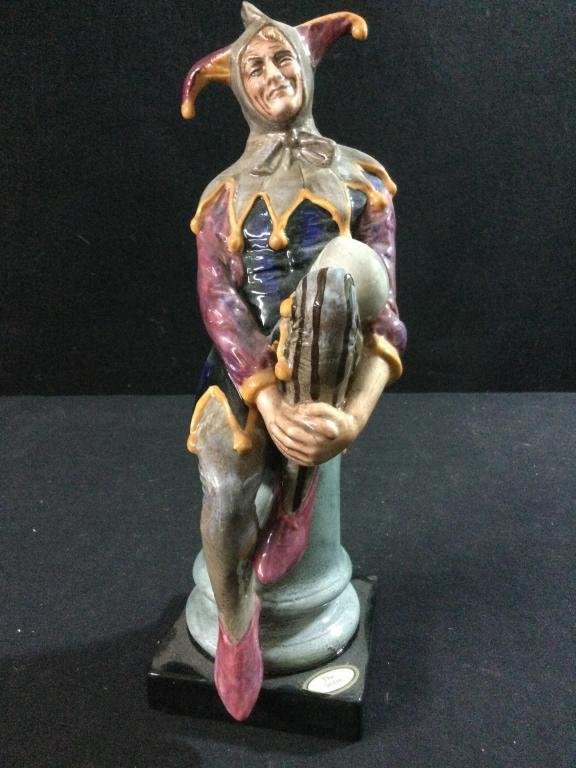 Lot 72: Royal Doulton "The Jester"