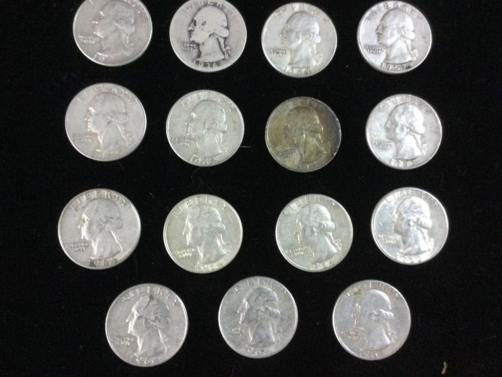Lot 86: Silver Quarter Lot