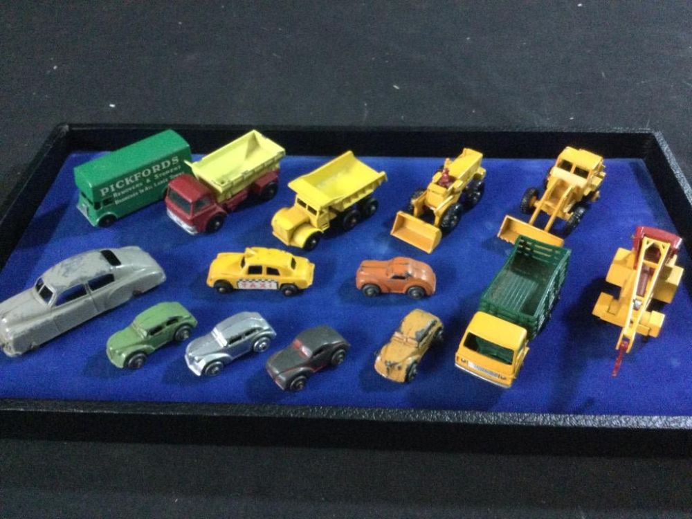 Lot 102: Vintage Matchbox Cars/Trucks