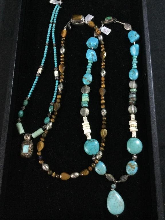 Lot 130: Silver & Gemstone Jewelry